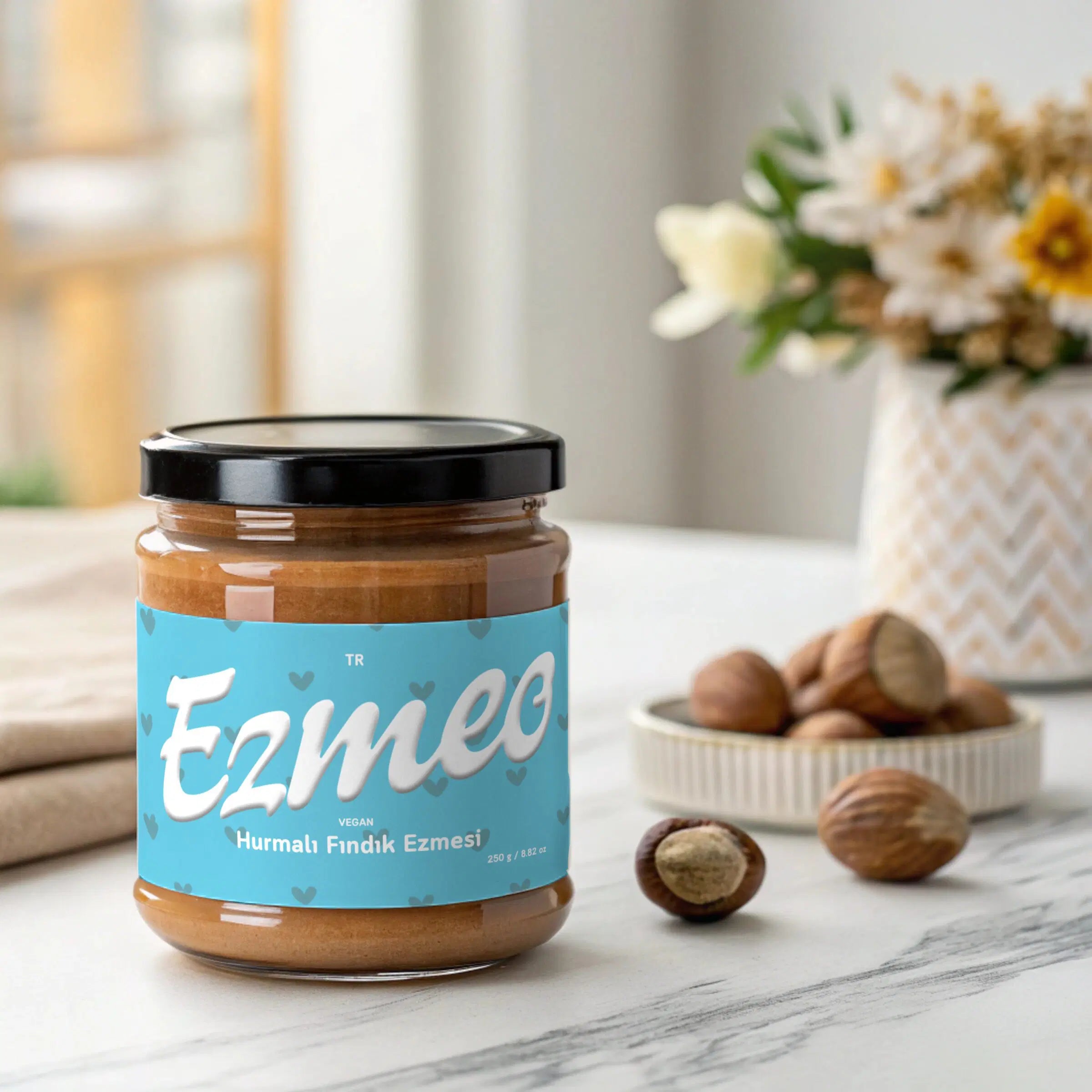 katkısız hurmalı ezme date nut butter doğal tatlandırıcı hurma glutensiz naturally sweetened
