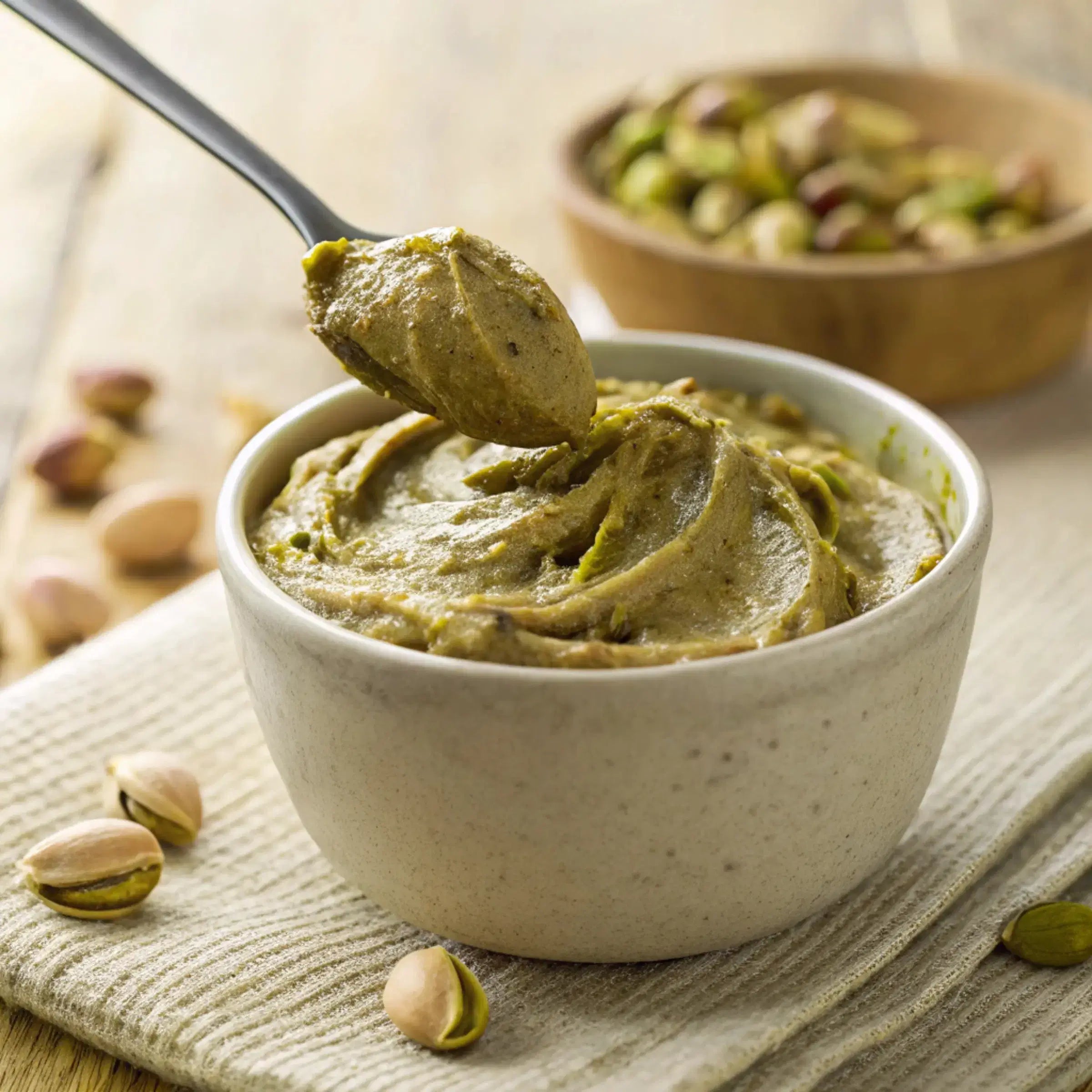 organik antep fıstığı ezmesi pistachio butter protein kaynağı antep fıstığı sağlıklı spread
