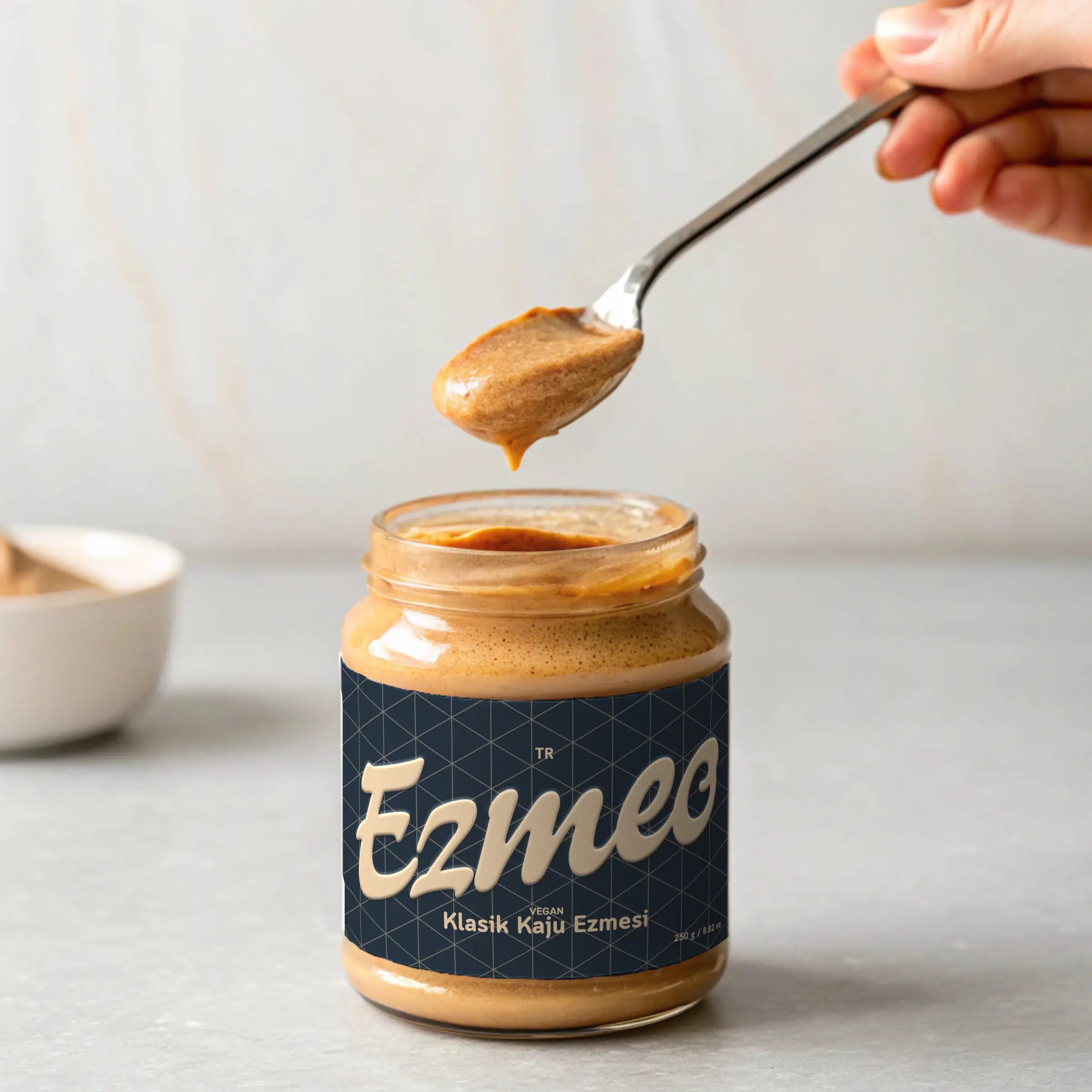 klasik kaju ezmesi ezmes 350g doğal vegan kaju tereyağı saf kaju
