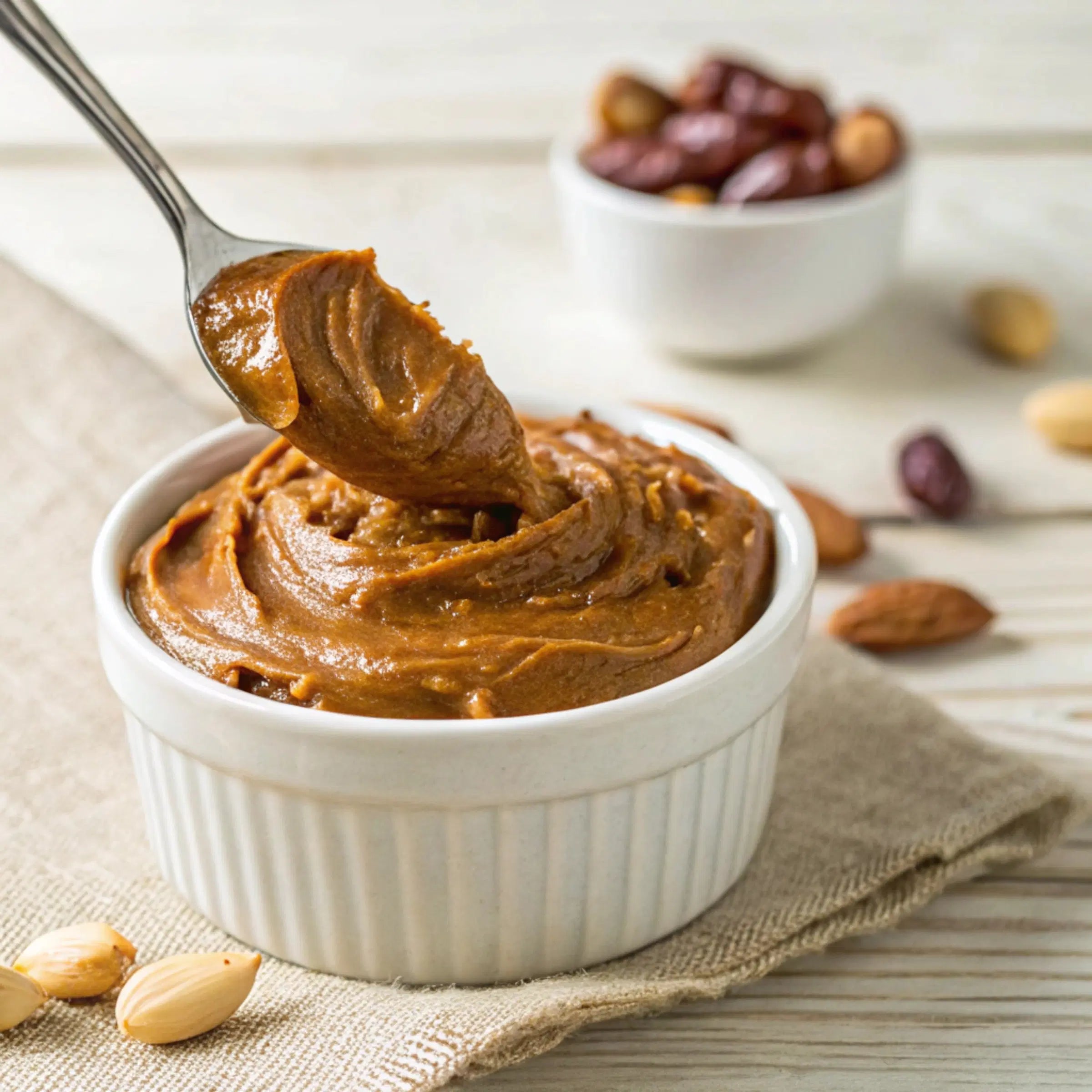 organik hurmalı fıstık date peanut butter sağlıklı hurmalı fıstık spread çocuklar için ideal
